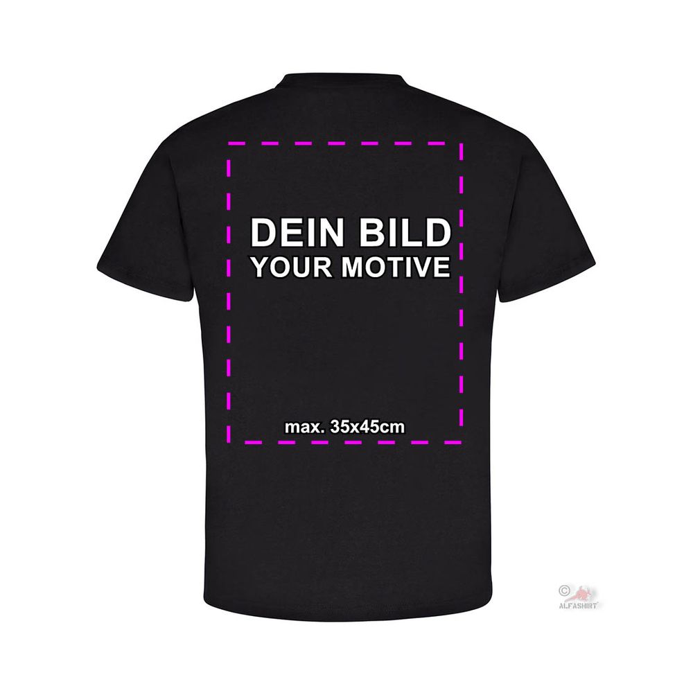 Shirt personalized with your image Print Backprint personalized with your image Photo Coat of Arms # 31155