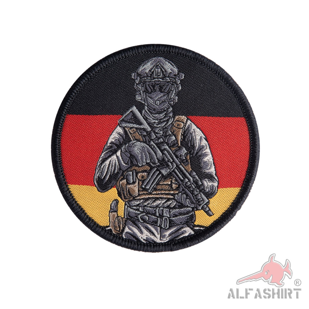 Patch DEU Operator Airsoft Soldier Bundeswehr Police Germany WOVEN #44323