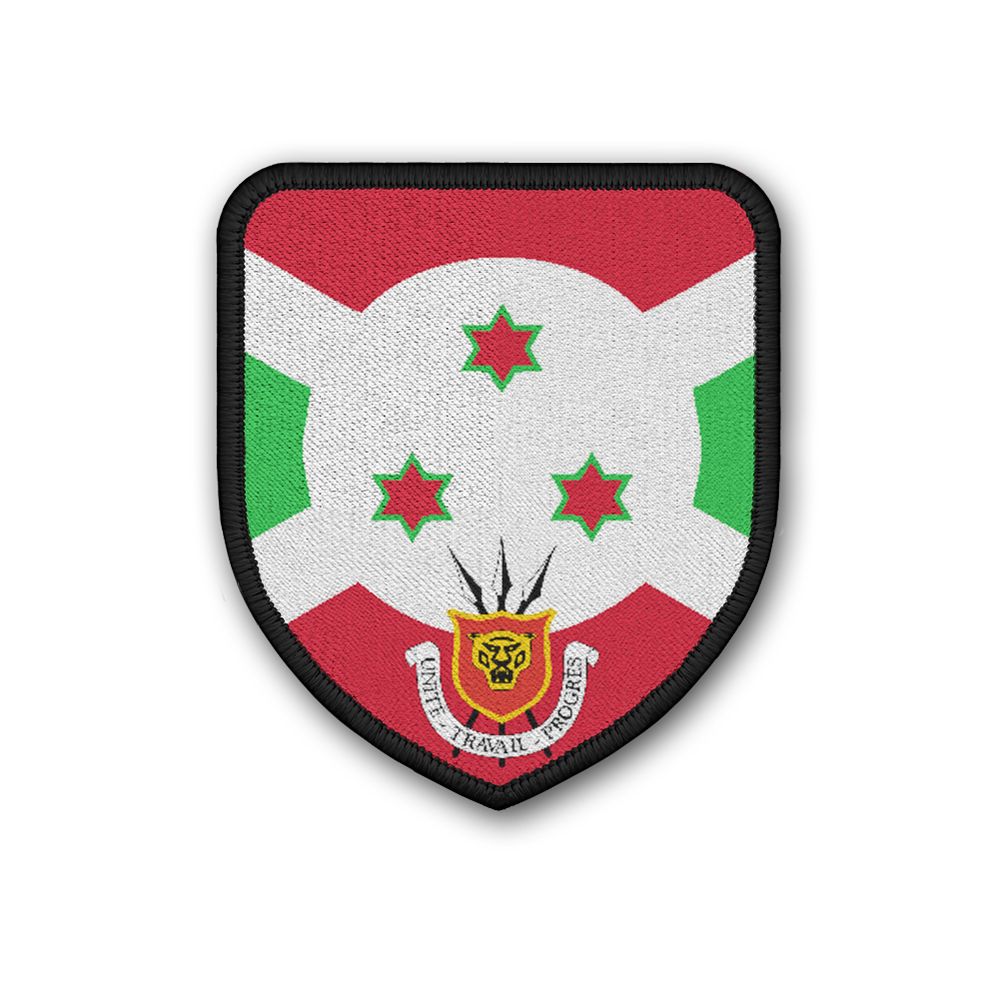 Patch Flag of Burundi Flagge Zeichen Land Staat Wappen Wappenzeichen #21333