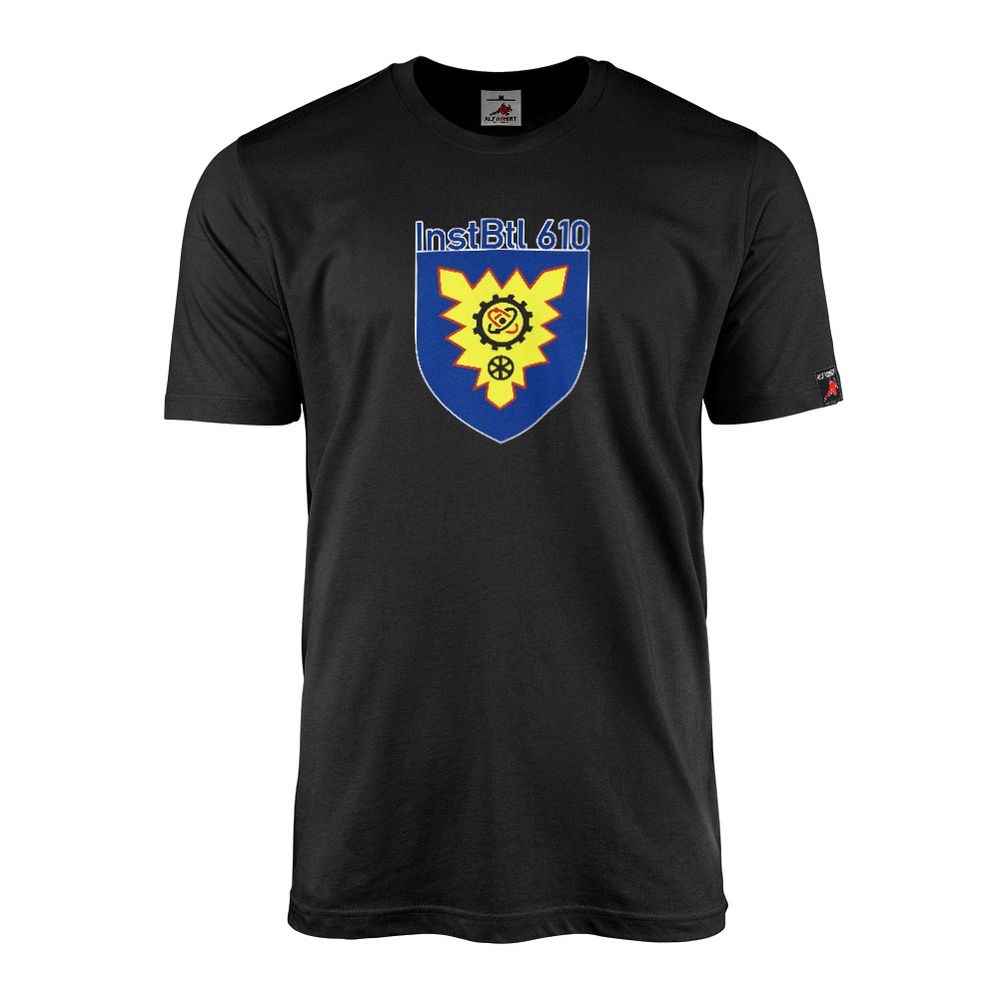 T-Shirt InstBtl 610 Instandsetzungsbataillon Wappen Flensburg #47624