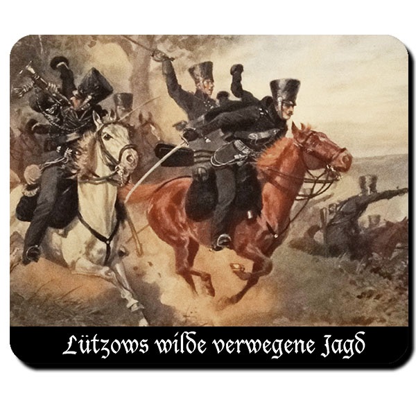 Lützows wilde verwegene Jagd Preußen Befreiungskriege Jäger - Mauspad #9798