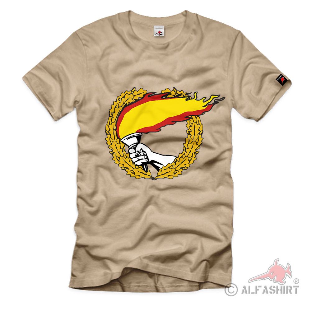 Flagge Spanien Fahne Fackel Espana Heimat Flag antorcha bandera - T Shirt #3093
