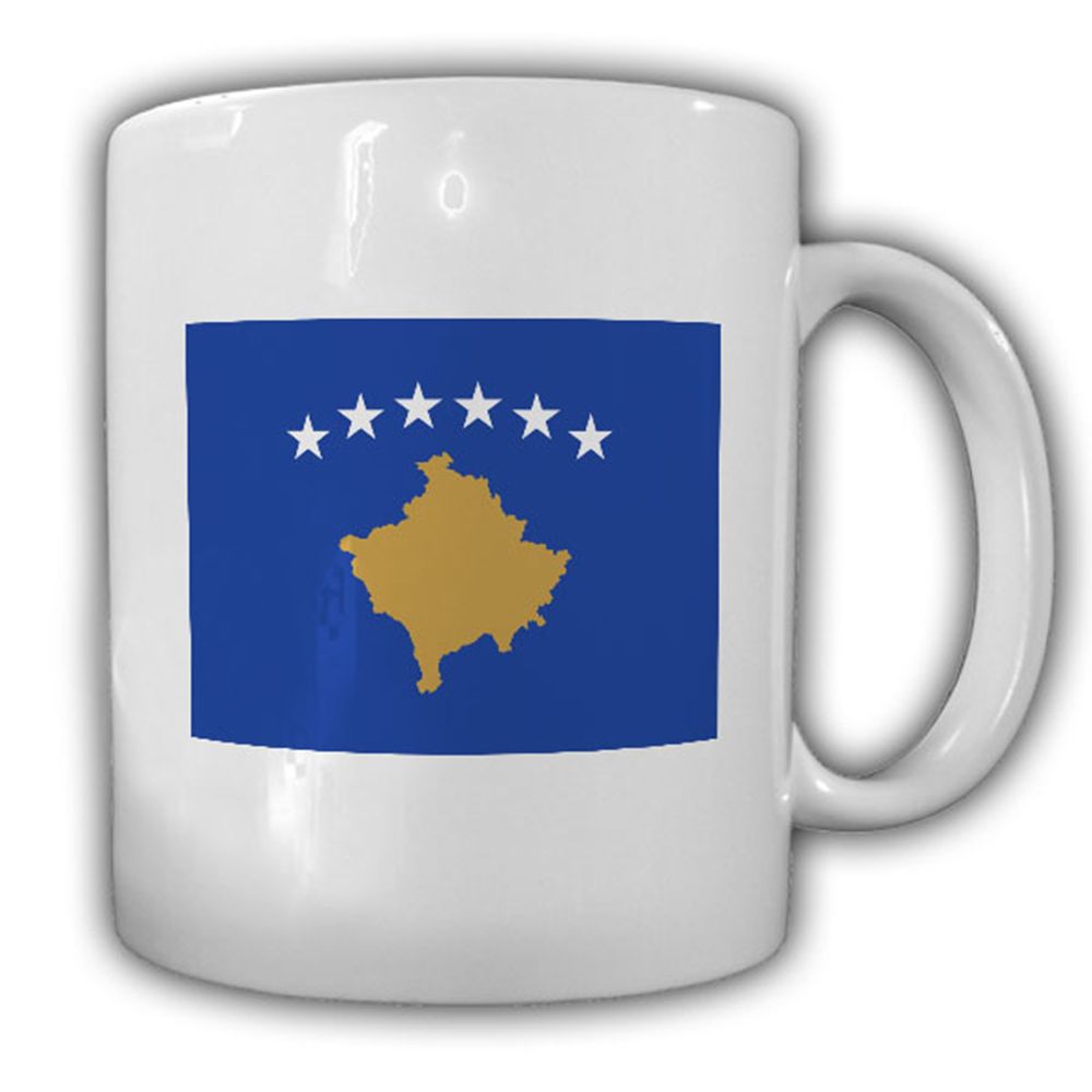 Republic of Kosovo Flag Flag of Republic of Kosova's Balkan Peninsula - Mug # 13662