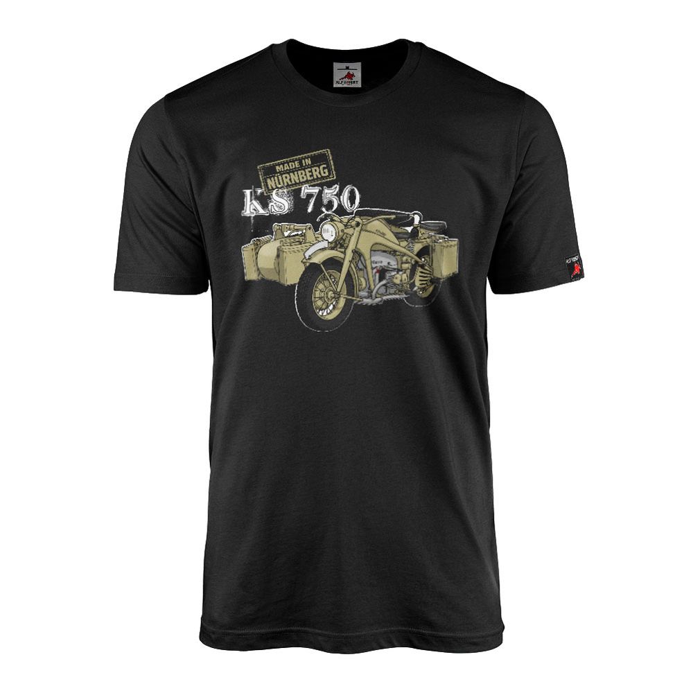 KS750 Sidecar Motorcycle Nuremberg T-Shirt #47701
