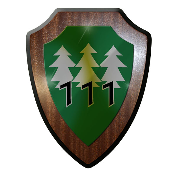 Wappenschild / Wandschild -PzGrenBtl 111 Variante Panzergrenadierbataillon #9621