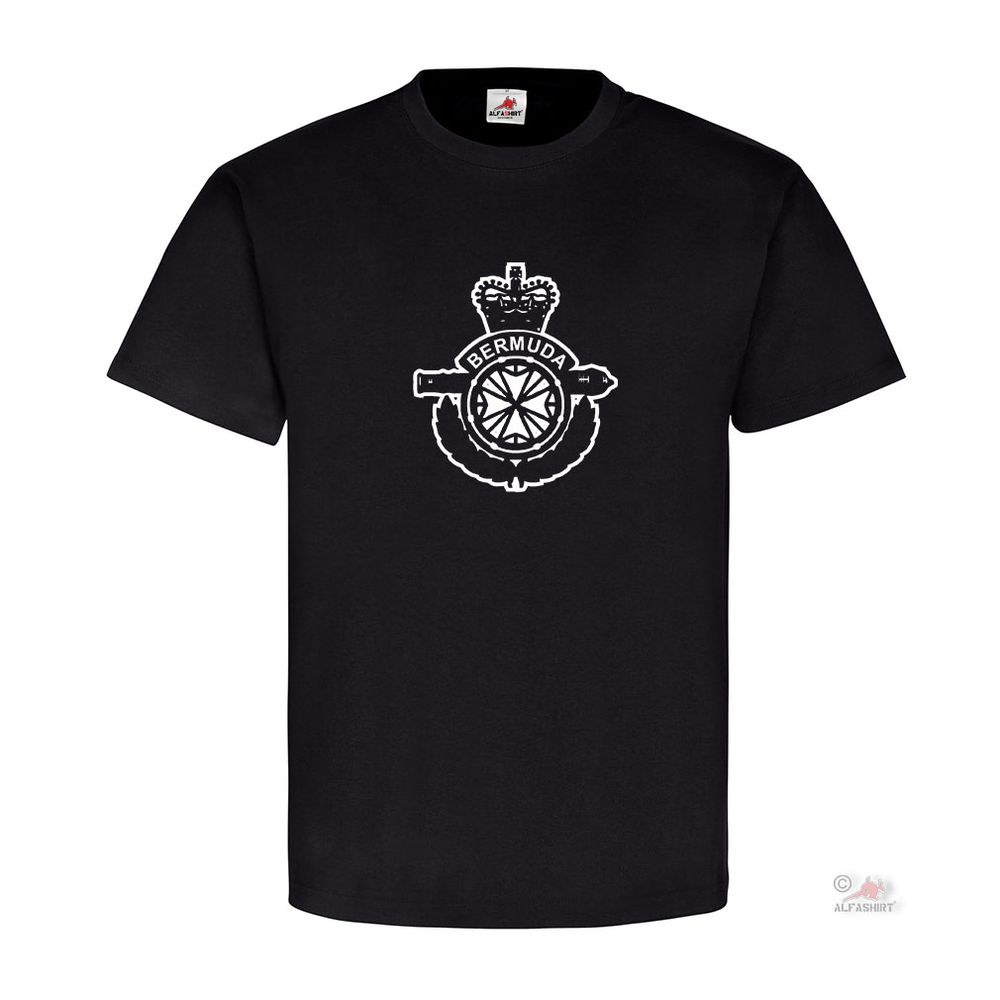 The Royal Bermuda Regiment British Overseas Territory Coat of Arms T Shirt # 18466
