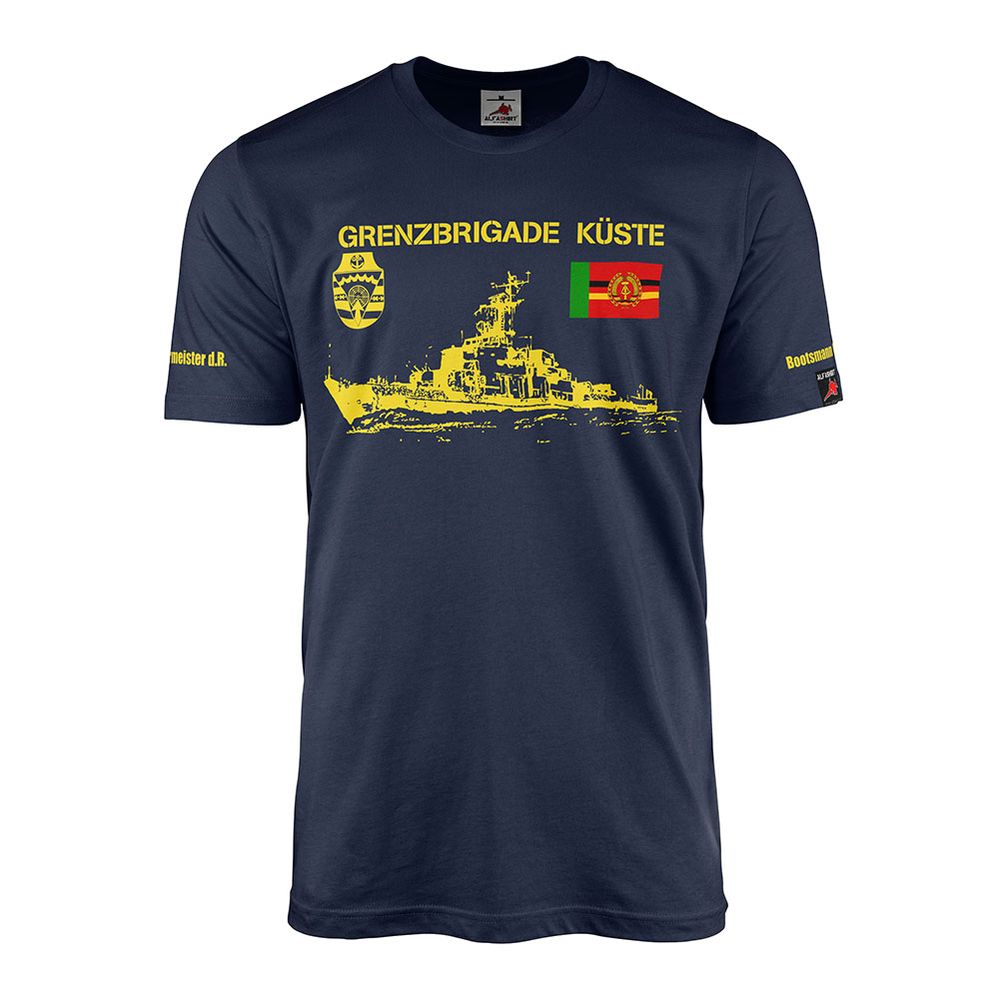 T-Shirt Grenzbrigade Küste Stabsobermeister dR Bootsmann G415 #K03652
