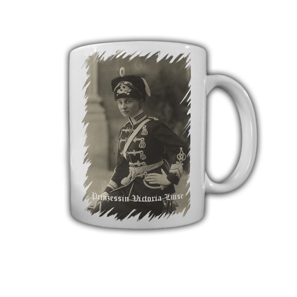 Prinzessin Victoria Luise Tasse Kaffeebecher Preußen Prussia Kaiserreich #30750