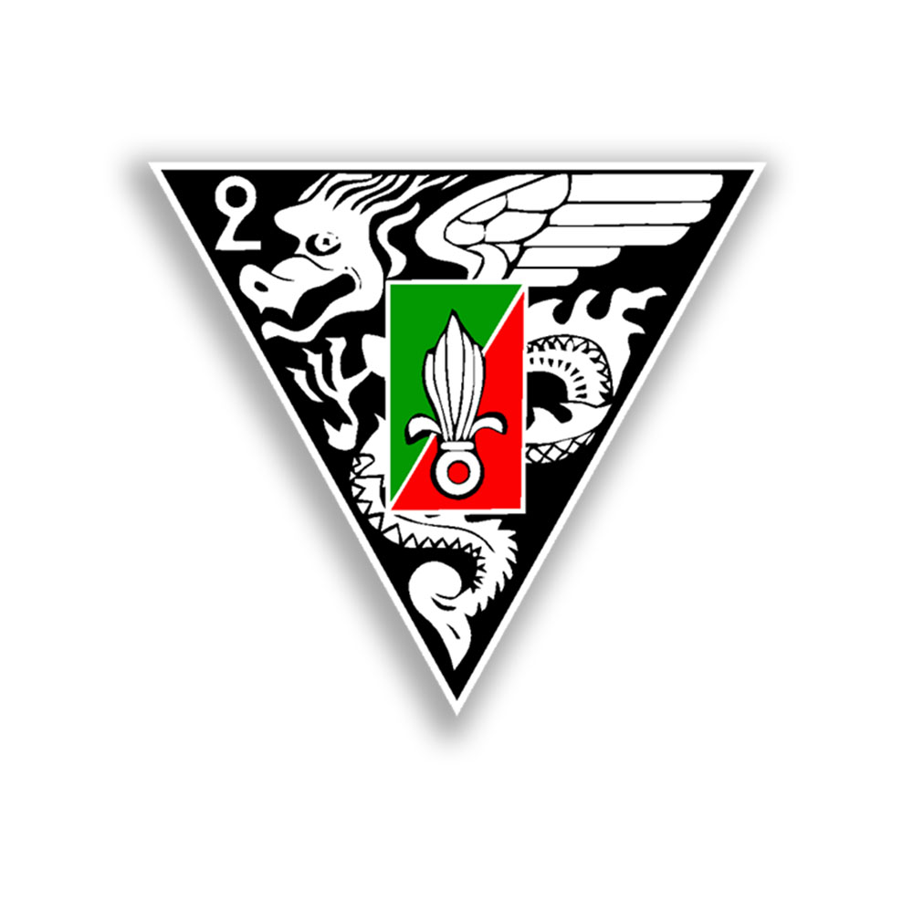 Sticker 2e Régiment Étranger de Parachutistes FschJg 7x8cm A790