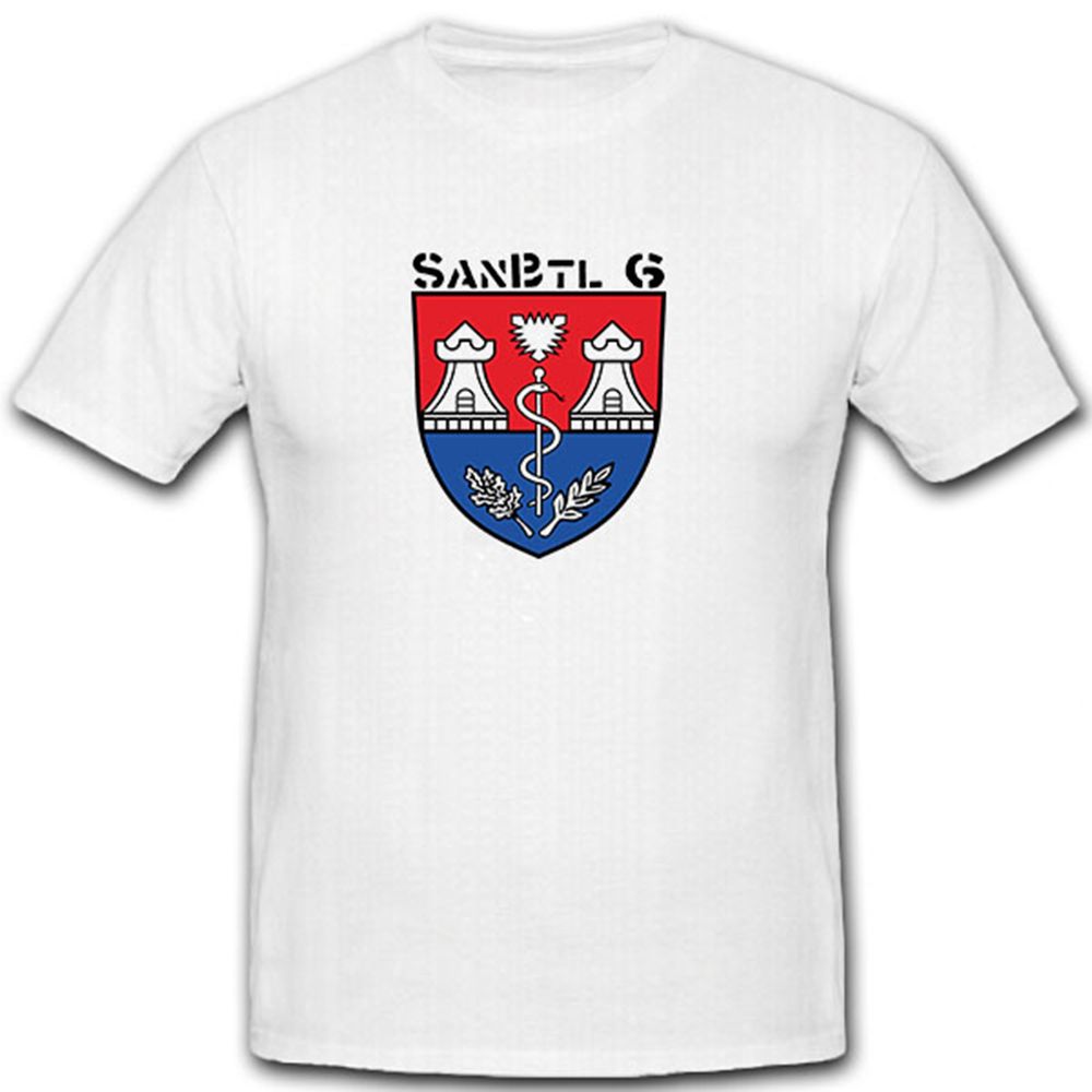 SanBtl 6 Bundeswehr Deutschland Militär Sanitäter- T Shirt #7998