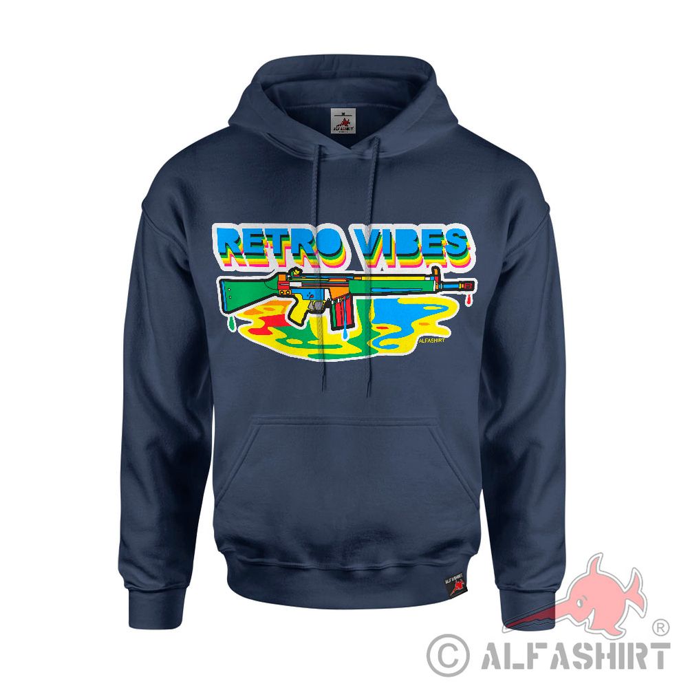 Hoodie RETRO VIBES G3 Bundeswehr 80er 90er Veteran Soldat Nostalgie #43210
