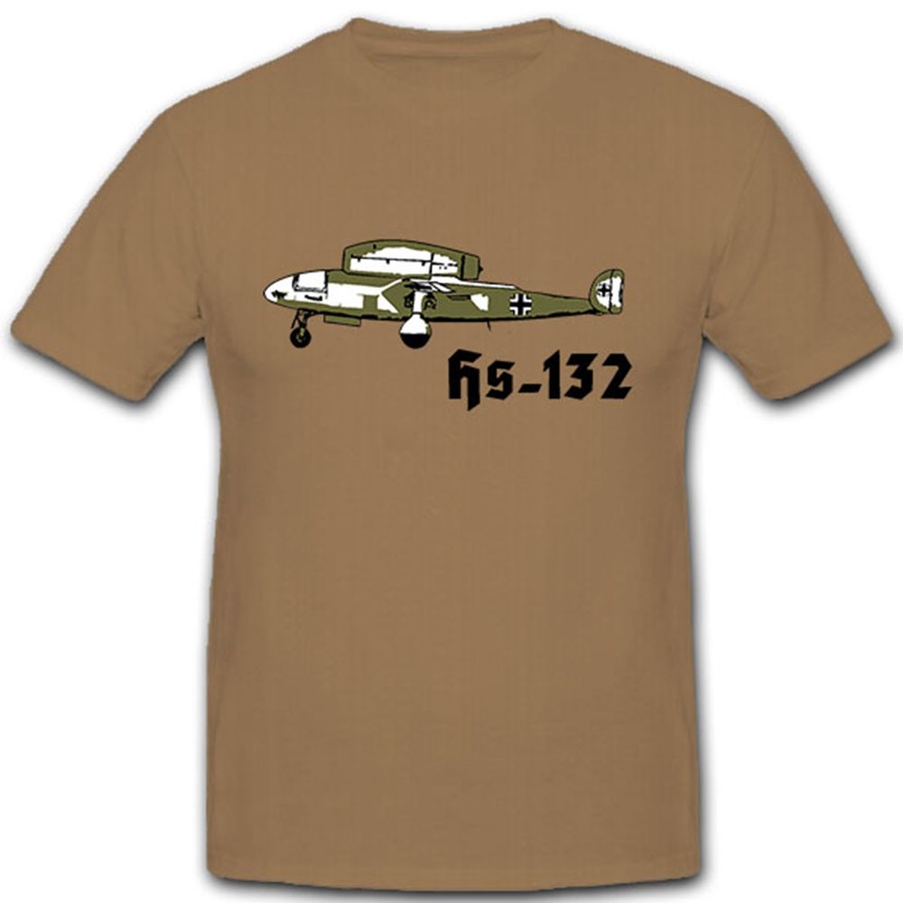 Hs132 Flugzeug Militär - T Shirt #8076
