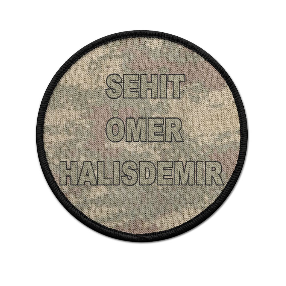 Sehit Ömer Halisdemir Patch Türkei Army Halbmond  #22923