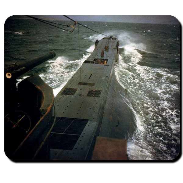 U-Boot Unterseeboot Marine Atlantik Meer WK 2 Foto - Mauspad PC #10222