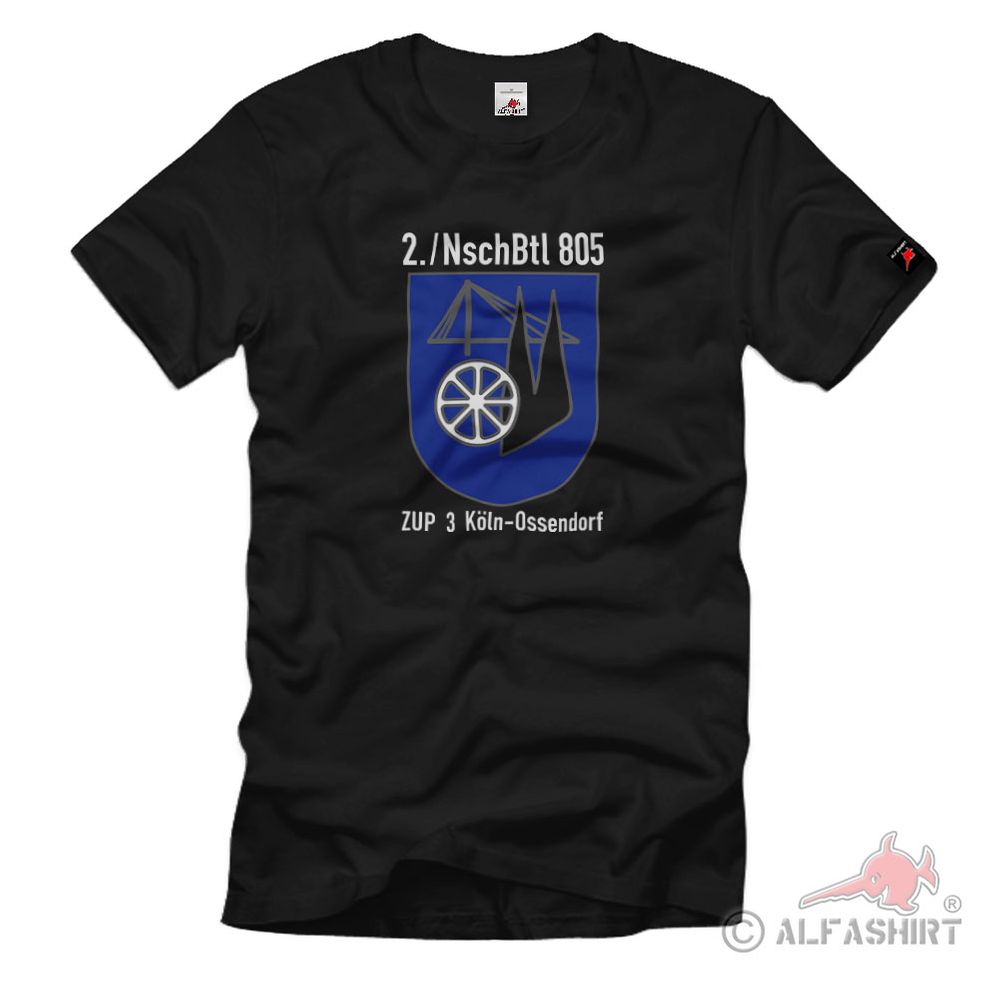 2 NschBtl 805 ZUP 3 Central envelope point, coat of arms, badge, T-shirt # 37371