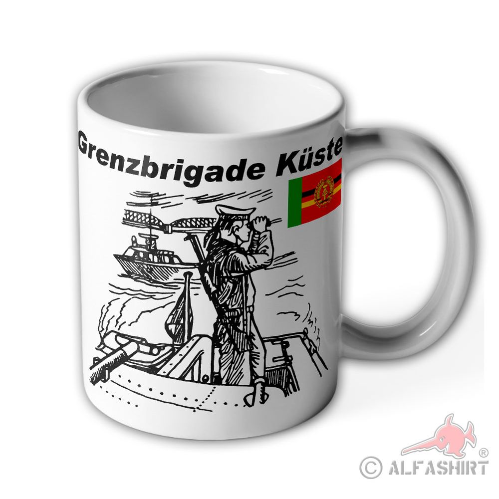Tasse Grenzbrigade Küste DDR GBrk GBK Grenztruppe #40875