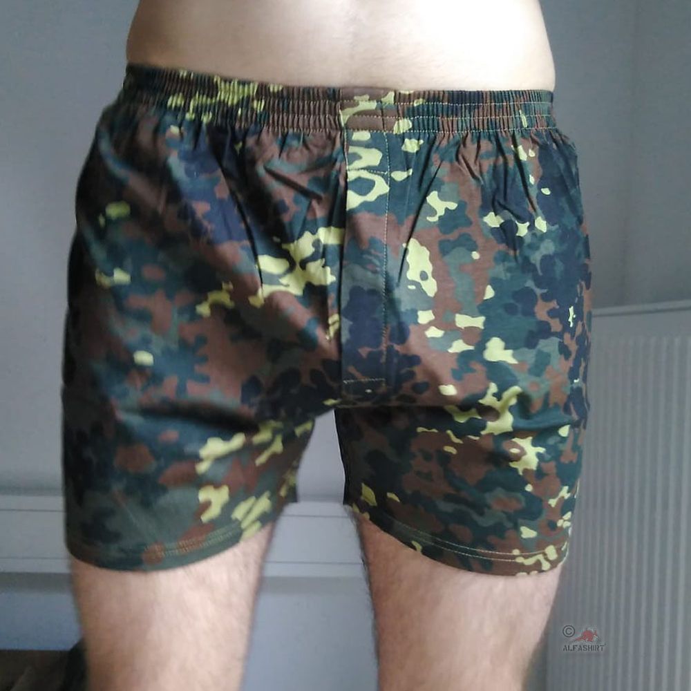 Bundeswehr Boxershort Flecktarn Army Shorts Unterhose Unterwäsche Camo #31929