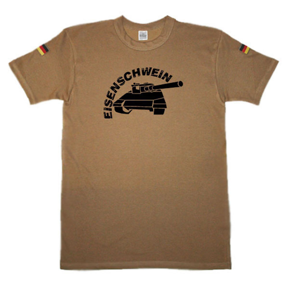 BW Tropen Eisenschwein Tank Panzer original Tropenshirt #14690