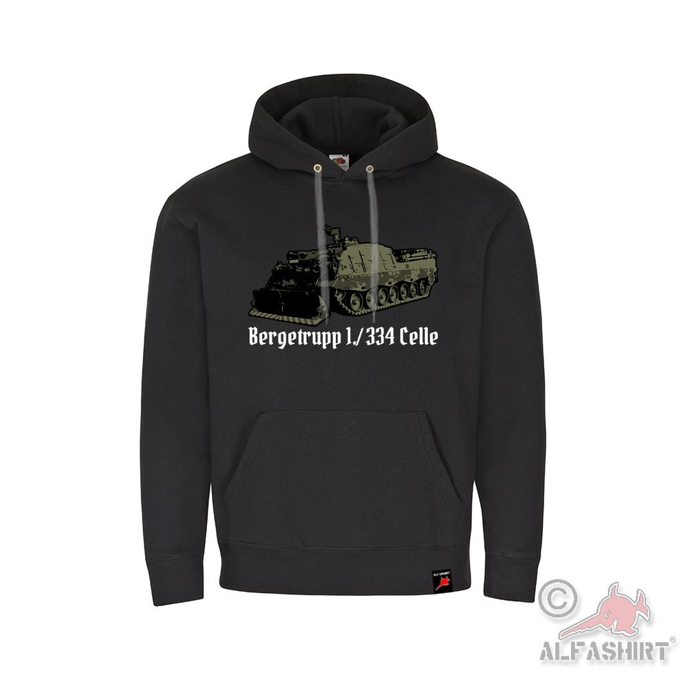 Hoodie Bergepanzer 3 Büffel Bergetrupp 3 Büffel Bergetrupp 334 Celle #40948