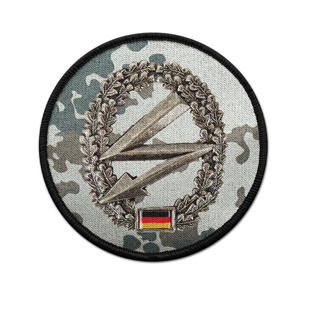 Patch BW Fernmelder Fm Barett Einheit Bundeswehr Patch Wappen Abzeichen #20871