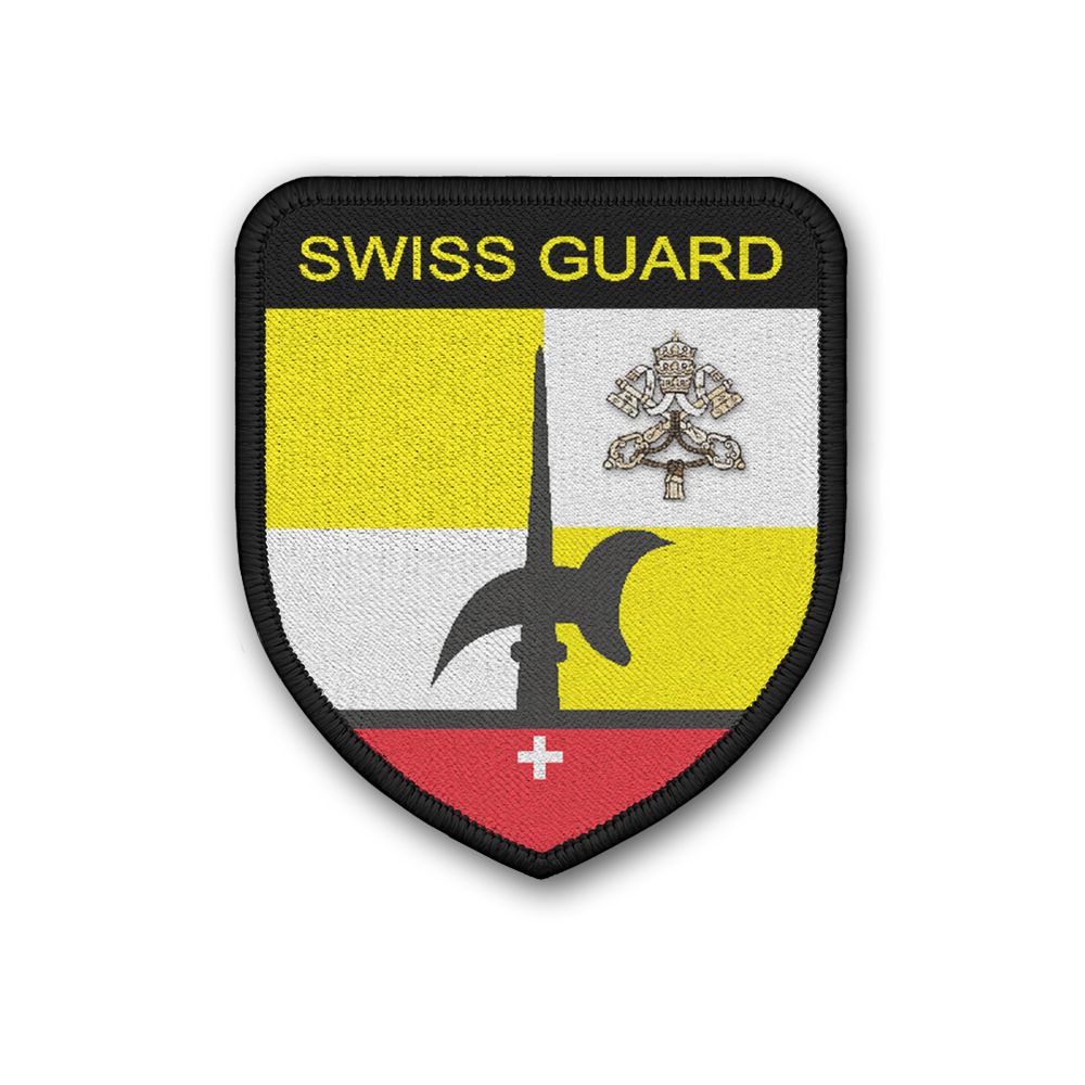 Swiss Guard Patch Schweizer Garde Aufnäher Wappen Militär Einheit Wappen#37220