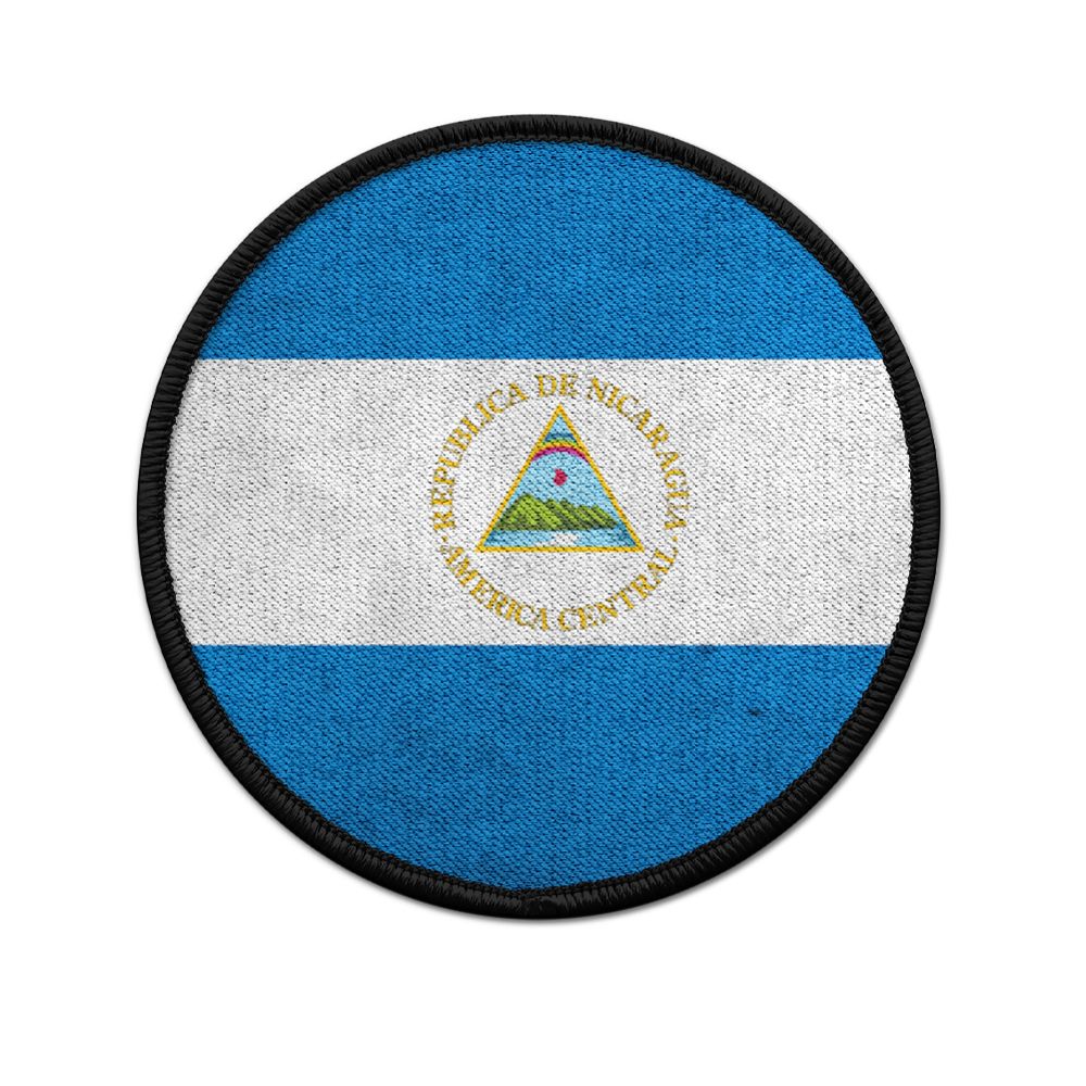 Patch Nicaragu Staat República Nicaragua Managua Zentralamerika Aufnäher #20587