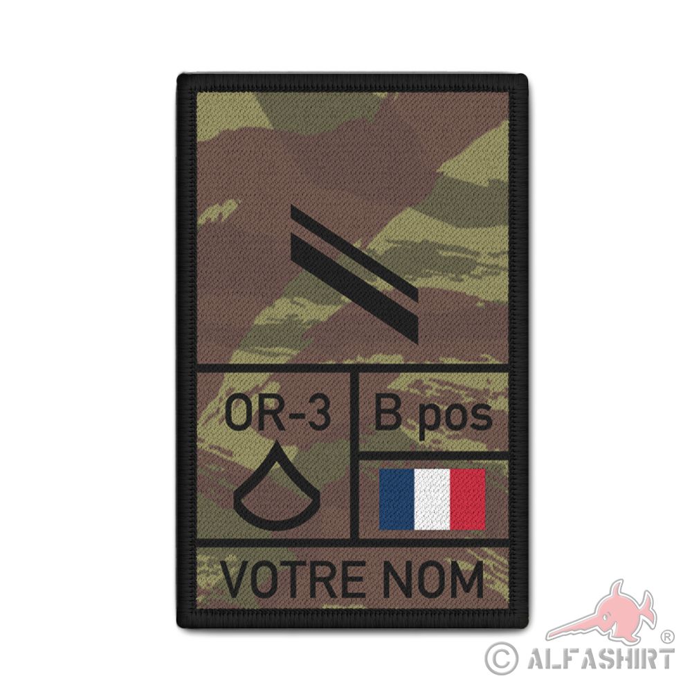 Ecusson personnalisable (veteran)