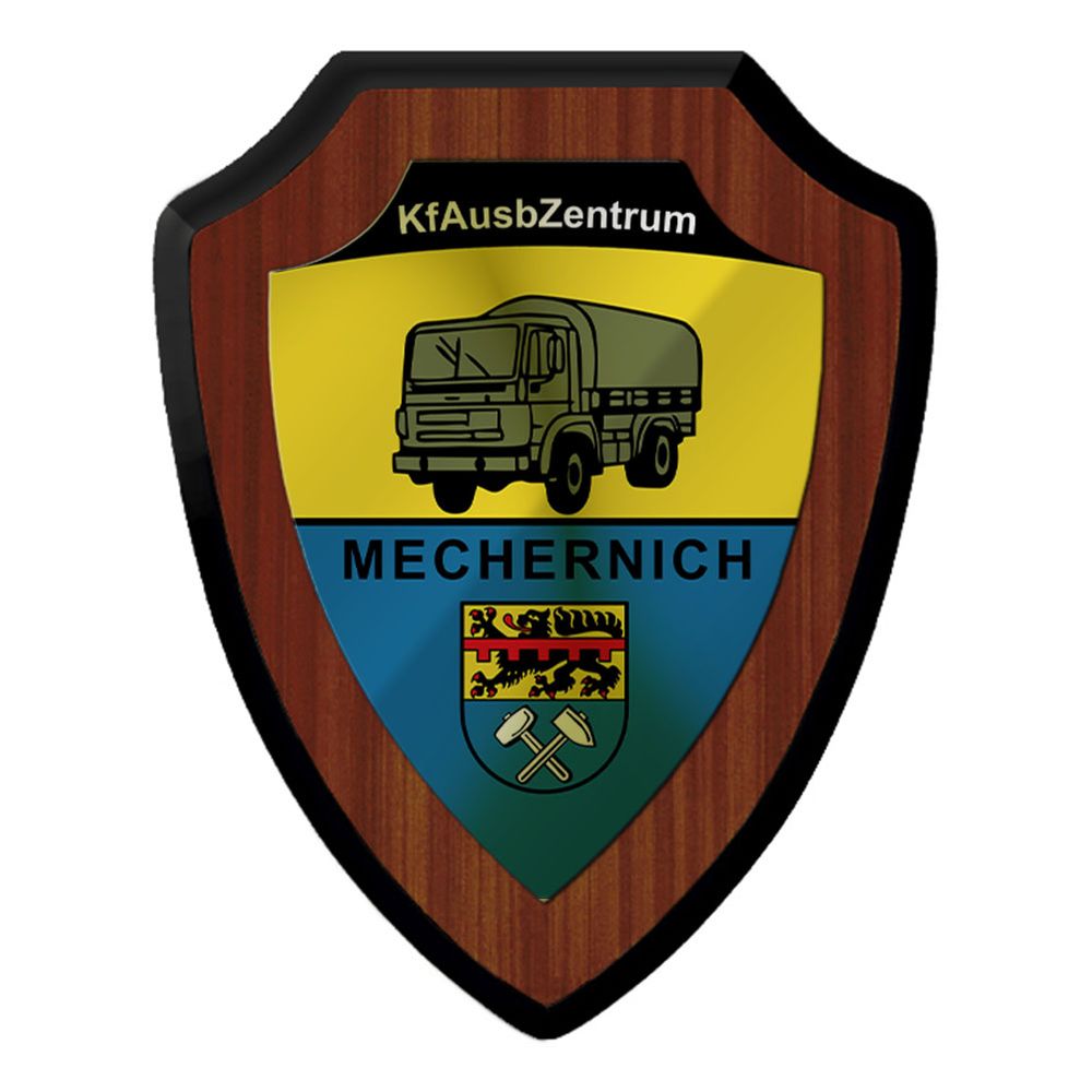 Wappenschild KfAusbZentrum Mechernich Bundeswehr Ausbildung Fahrschule #47186