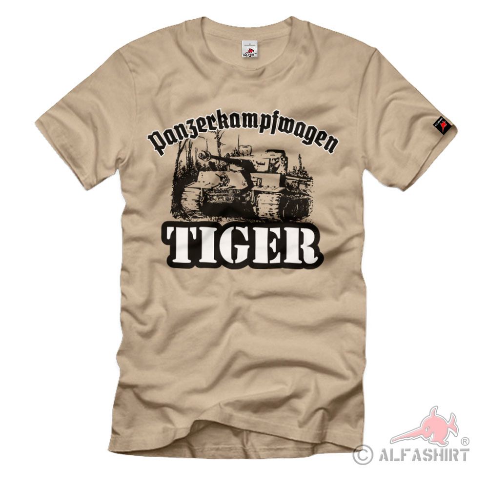 Panzerkampfwagen TIGER Panzer Germany Division - T Shirt # 38145
