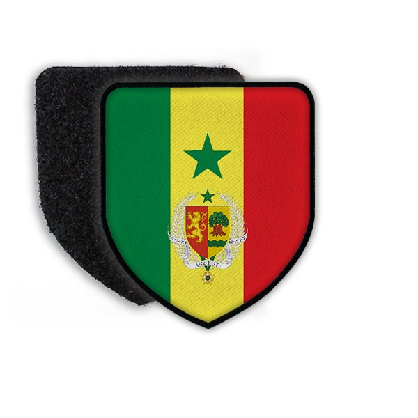 Patch Landeswappenpatch Senegal Dakar Pallydakar Macky Stall Französisch #21967
