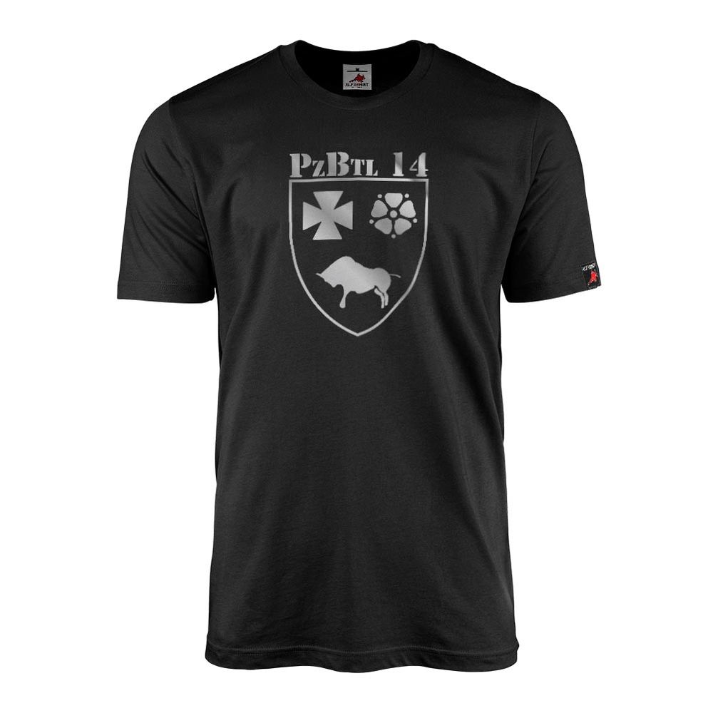 Panzerbataillon 14 Bundeswehr Wappen Abzeichen Pzbtl 14 T Shirt #2804