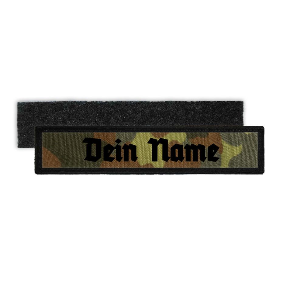 Patch Bundeswehr Namensschild Altdeutsche Schrift BW Heer Marine#32069