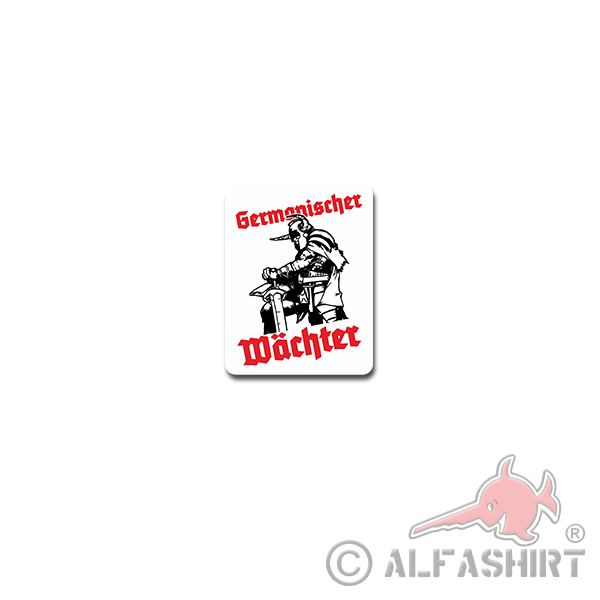Germanic Guardian Sticker Germanic Vikings Heimdall 5x7cm # A4217
