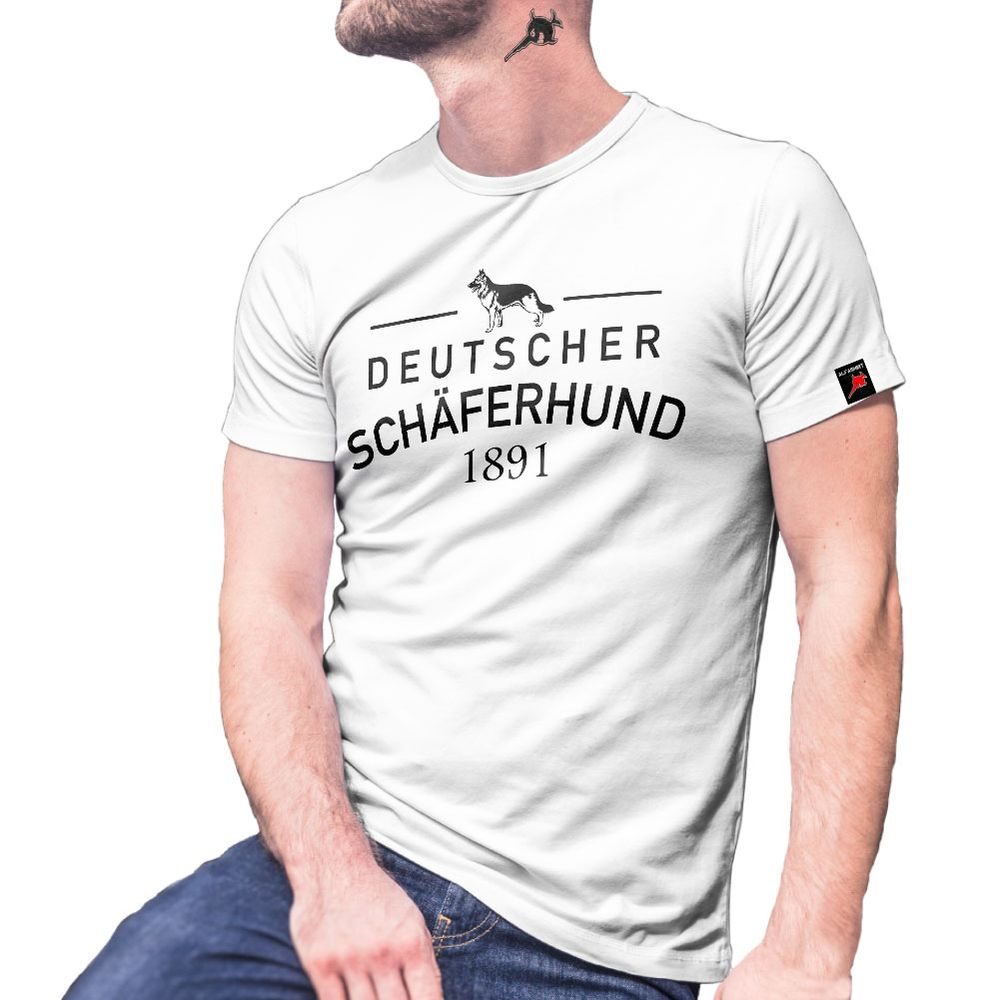 Deutscher Schäferhund 1891 Rasse Hund Wachhund DSH Verein - T Shirt #29034