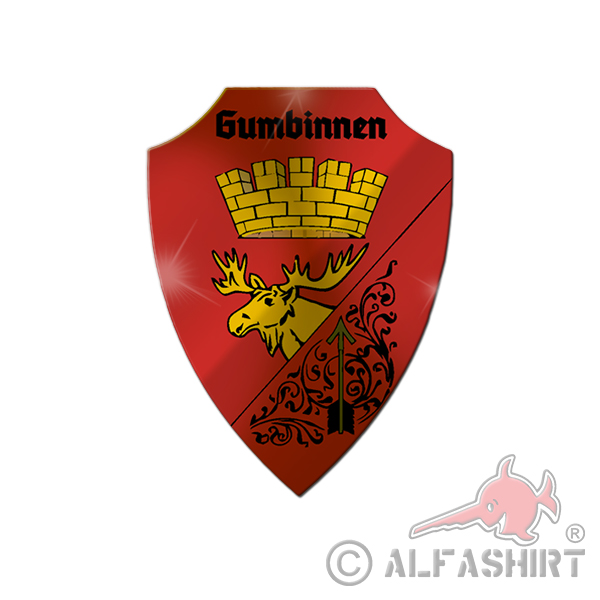 Aluschild Gumbinnen Gussew Rajonstadt Kaliningrad Ostpreußen Pissa Tshernjachowsk #26121