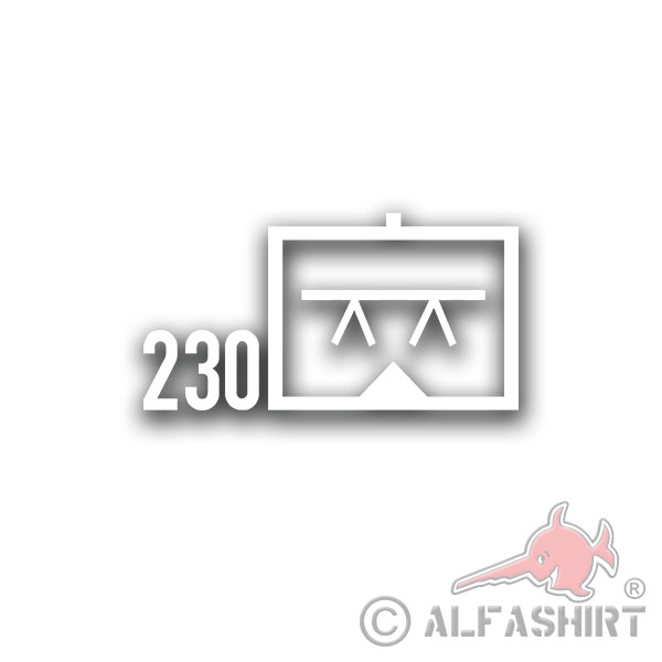 Tactical Sign One-Deck TrgTWes 230 Use Training Center 10x5cm # A4325