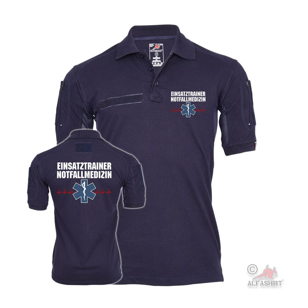 Tactical Polo Operation Trainer Emergency Medicine Police Department QRS #41052