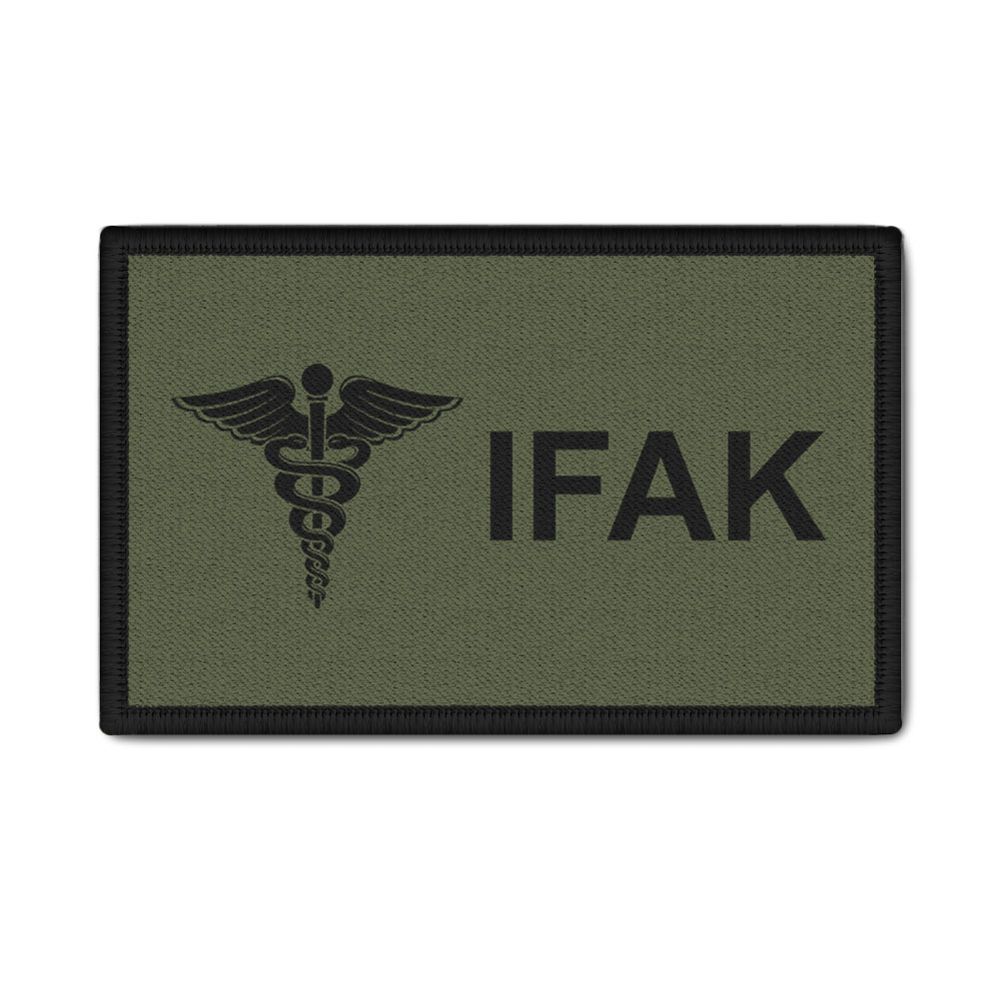 Patch 9.8x6cm patch for IFAK camouflage olive soldier deployment life deployment accessories #43597