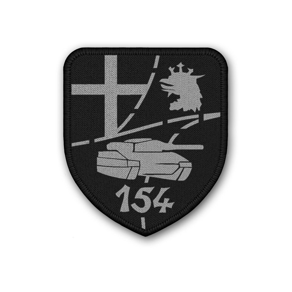 Patch PzBtl 154 schwarz Tarn Westerburg Panzer Btl Wappen Bundeswehr #46358