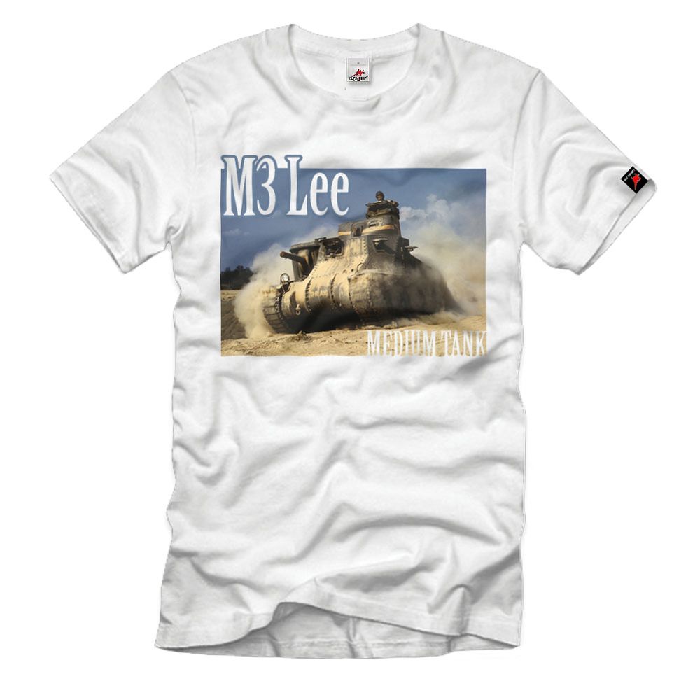 M3 Lee Medium Tank US Panzer Grant USA Bild T-Shirt #33028