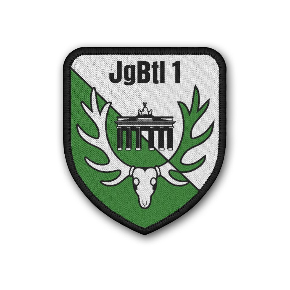 Patch JgBtl 1 Berlin Jägerbataillon BW Coat of Arms Badge Company Btl # 30112
