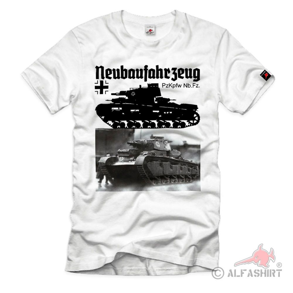 Neubaufahrzeug Panzer PzKpfw NbFz Prototyp Geschützkampfwagen T-Shirt #40466