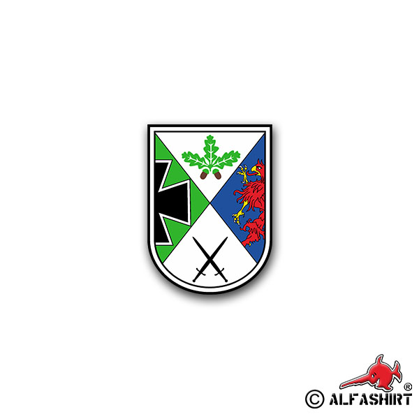 Sticker SanBtl 110 medical battalion paramedic service Sani 7x6cm A1448