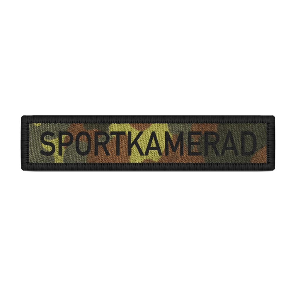BW Patch Sport Comrade Bundeswehr Sport Comrade Velcro Uniform Flecktarn Name # 32073