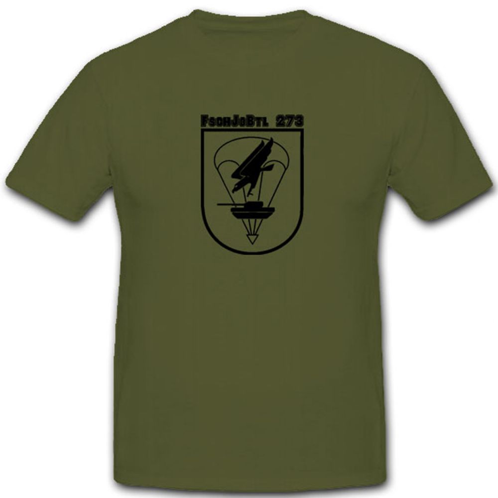 FschJgBtl 273-Fallschirmjäger Bataillon 273 Bundeswehr Militär - T Shirt #7566