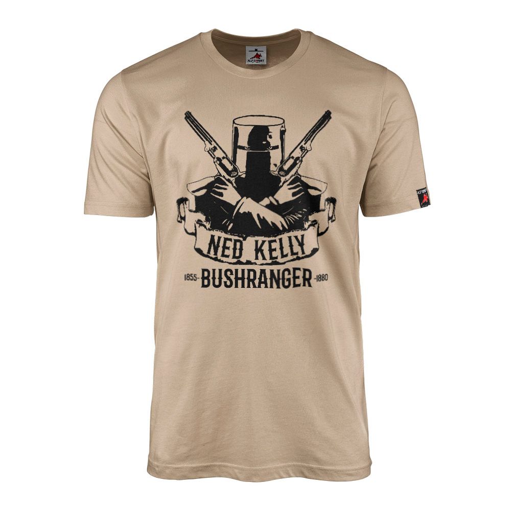Bushranger NED KELLY Australien Rüstung Held Räuber T-Shirt#3587