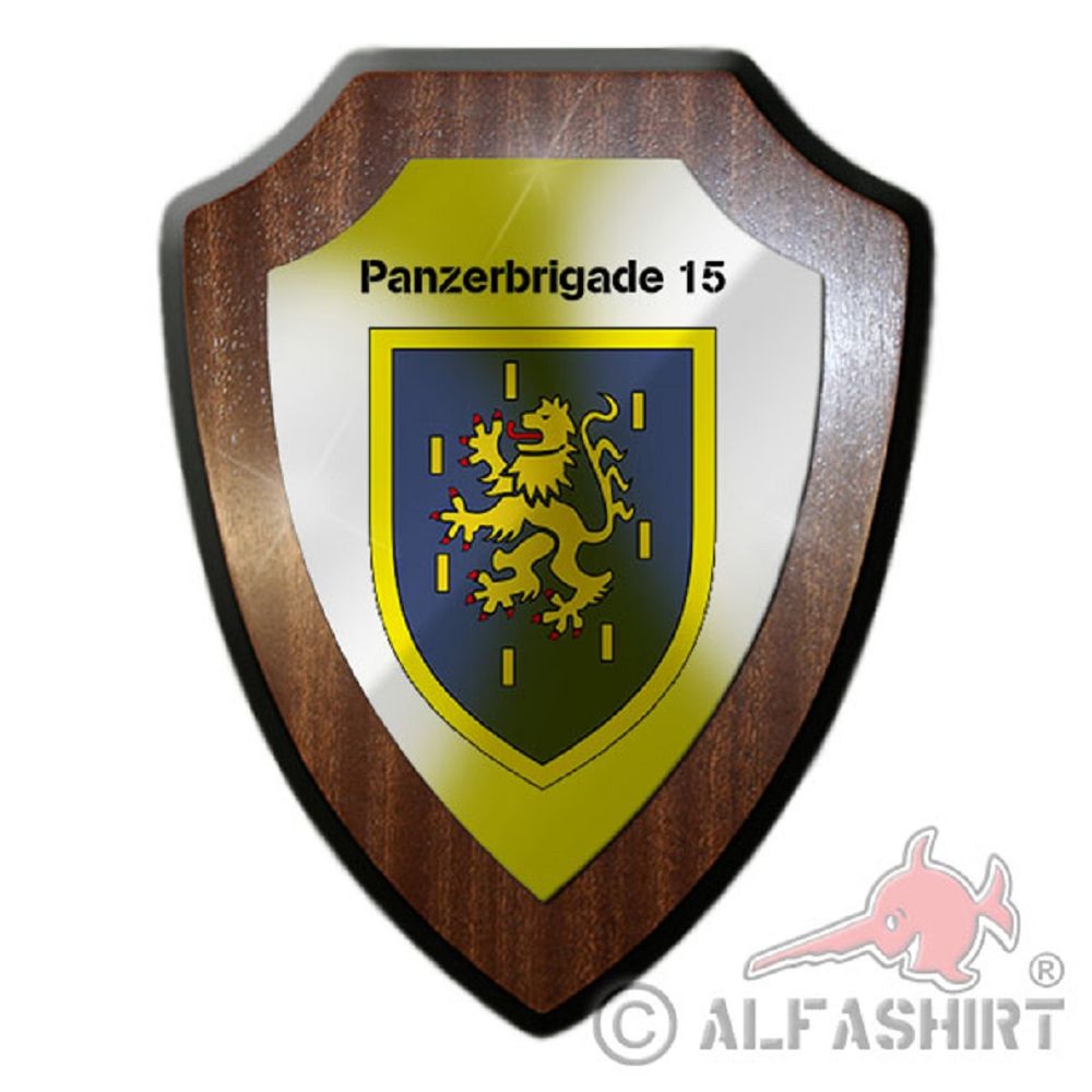 Tank brigade 15 PzBrig Army Germany Company Unit Blazon # 19972