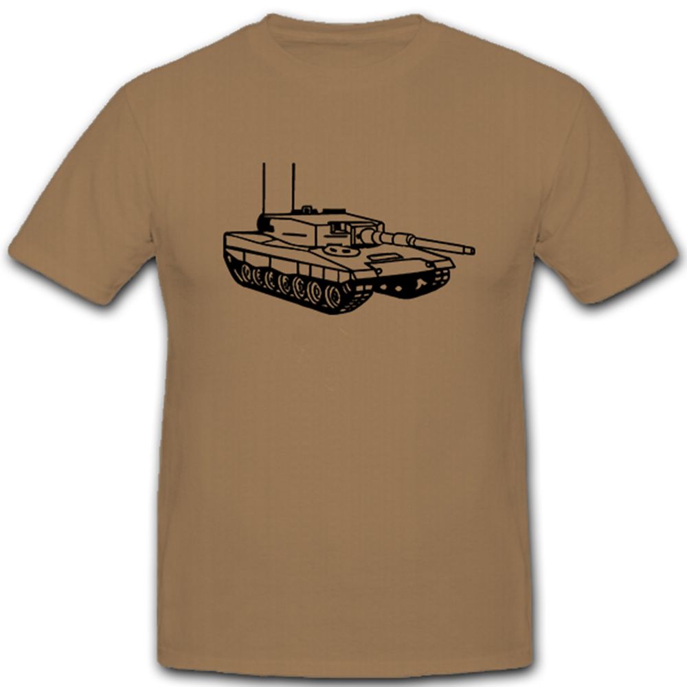 BW-Panzer Bundeswehr Panzer Leo Leopard Kampfpanzer Militär - T Shirt #5363