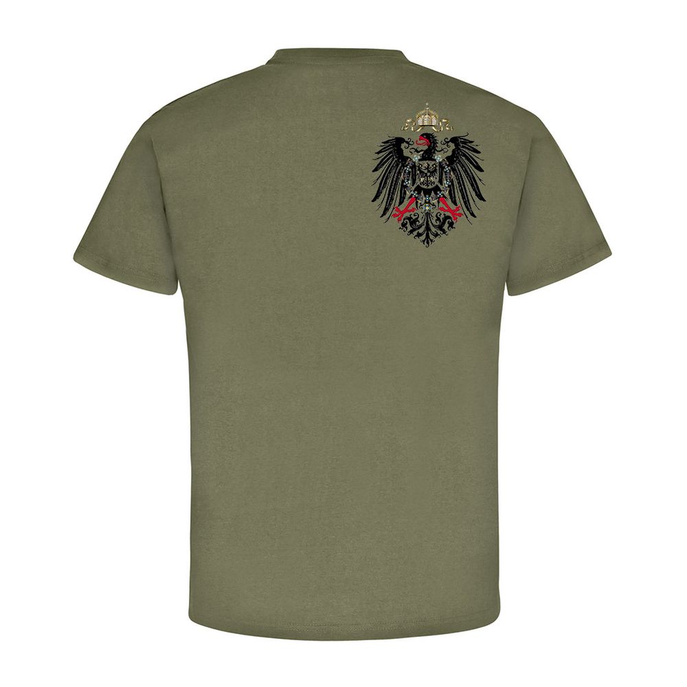 Preußen Adler Deutschland Militär Wappen Abzeichen - T Shirt #8509
