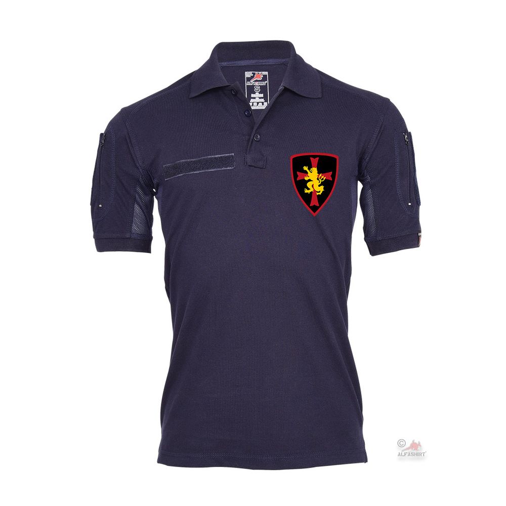 Tactical Polo Navy Seal Team 6 DEVGRU Lion Cross Crusader T-Shirt # 32065